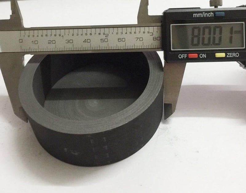 OTOOLWORLD 99.9% Purity Graphite Evaporating Dish Graphite Evaporation Crucible Cup Graphite Distillation Bowl (80x30MM) - Image 5