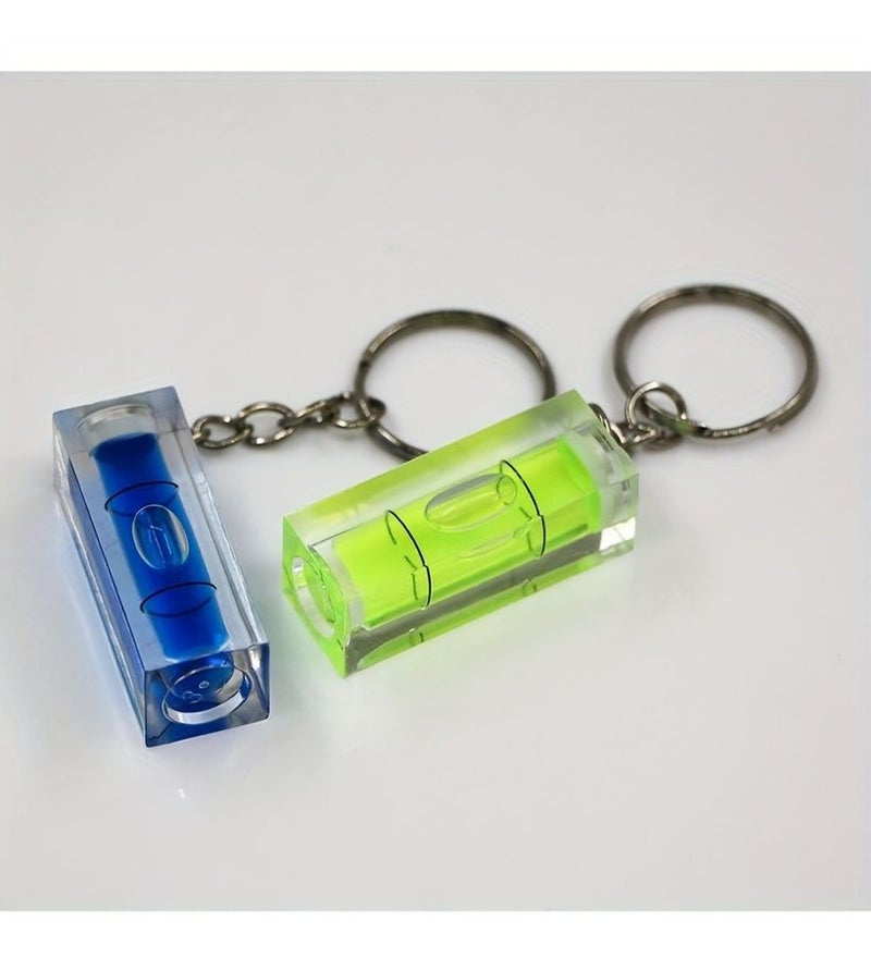 Compact Green Acrylic Ring Level Portable Bubble Design Home Decoration - Image 4