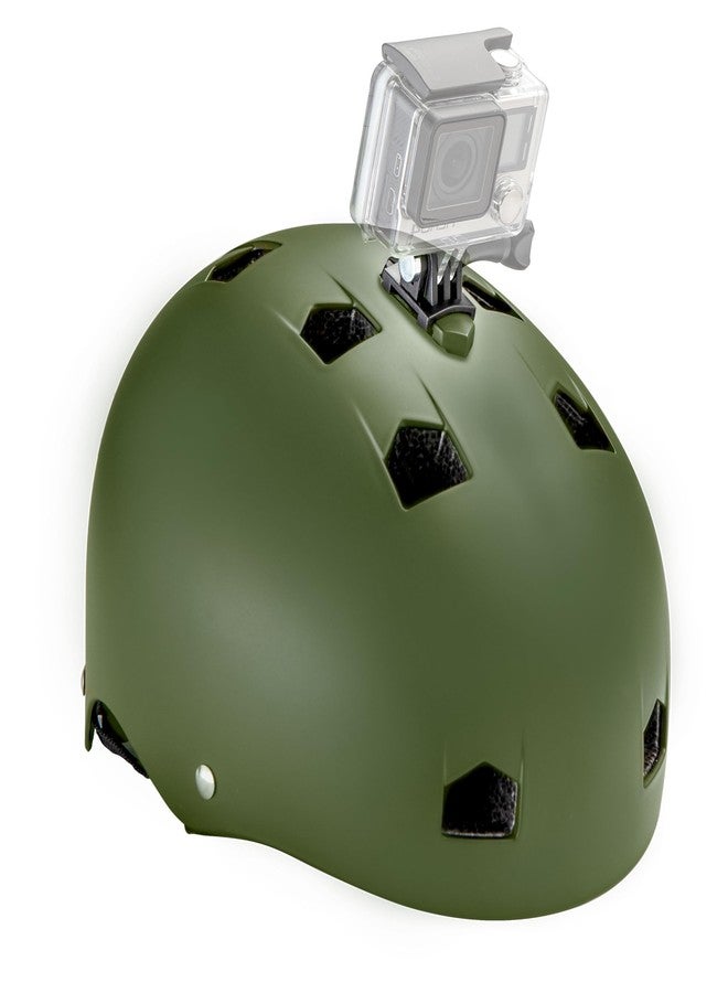 Mongoose BMX Bike Helmet, Multi Sport Kids Helmet, Matte Army Green, Youth - Image 1