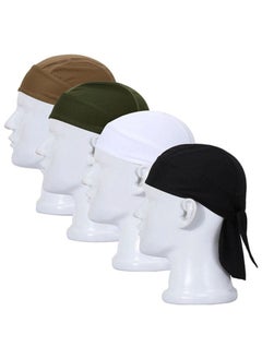 GMORO Outdoor Cycling Cycling Running Mask Scarf Pirate Bandana Long Tail Pirate Hat Summer Doo Rag Bandana Hat 20x10x20 cm  - Image 1