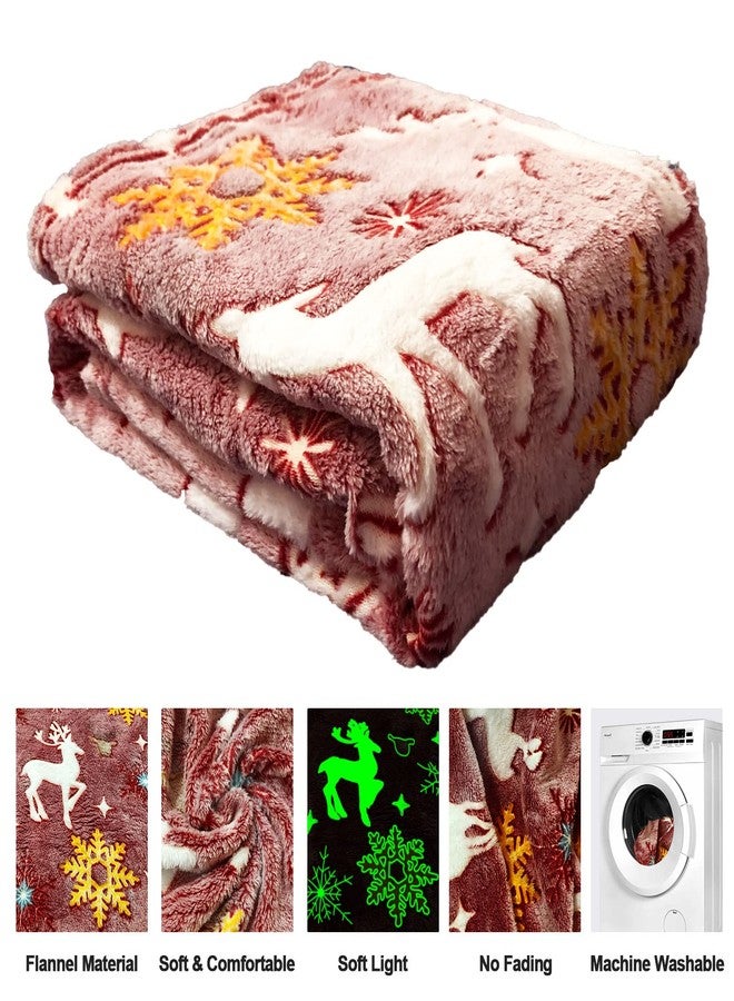 TEHALK Christmas Blankets & Throws - Soft Red Throw for Kids/Girls/Boys/Women, 40"x60" Birthday Gift - Image 5