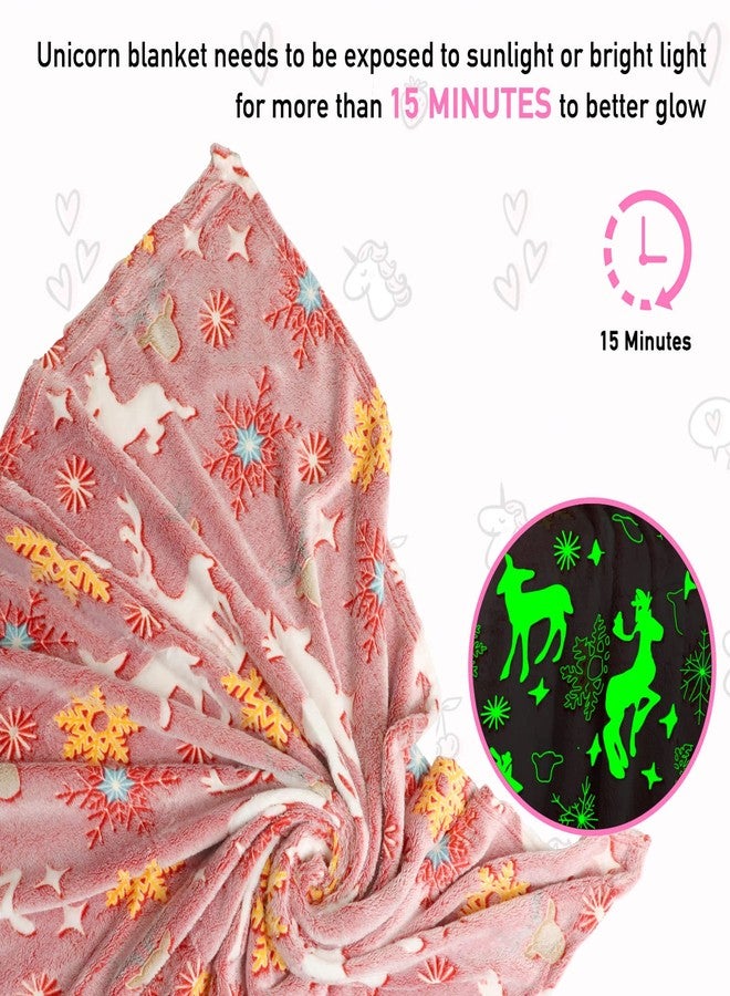 TEHALK Christmas Blankets & Throws - Soft Red Throw for Kids/Girls/Boys/Women, 40"x60" Birthday Gift - Image 3