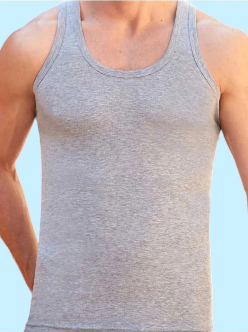 Tezzgelsin Men's Cotton Undershirt 3 Pieces  - Image 2