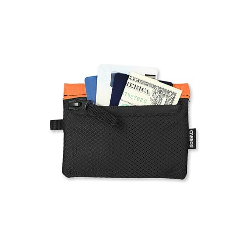 Carson Water Resistant Floating Wallet, Orange (EW-20OR) - Image 3