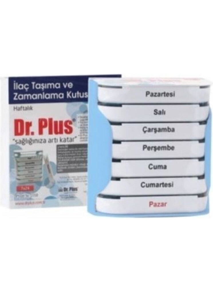 Dr.Plus + Dr. Plus Medicine Storage Box Weekly - 7X24  - Image 1