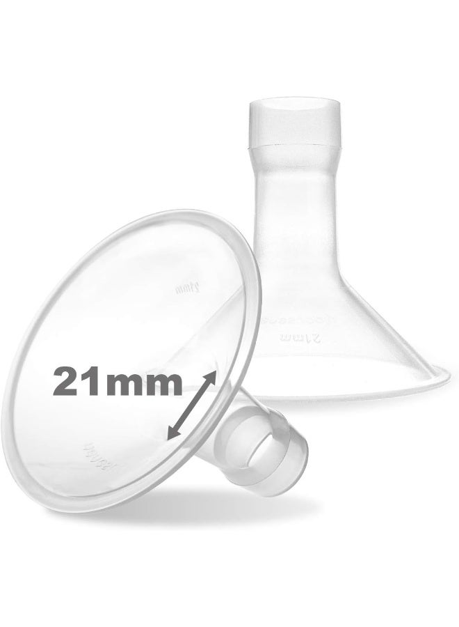 Nenesupply 21mm Flange Breastshield Compatible with Medela Pumps - Image 1