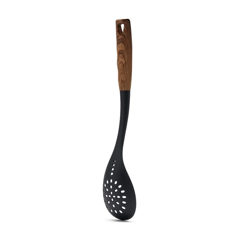 سيمبلي كيتشن Lg Sake Nylon Slotted Spoon With Pp Handle