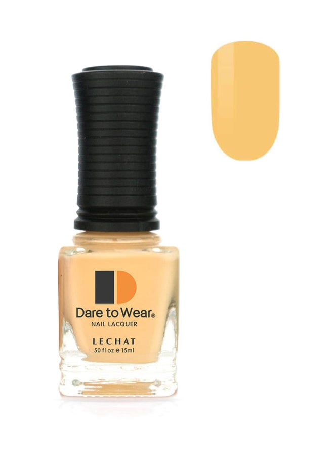 Lechat Nail Polish Super Shine Long Wear Lacquer Quick Drying Nail Color Resists Chips Fading Lasts Up To 3 Weeks Precise Application In One Stroke Nail Paint  Chamomile Dw226