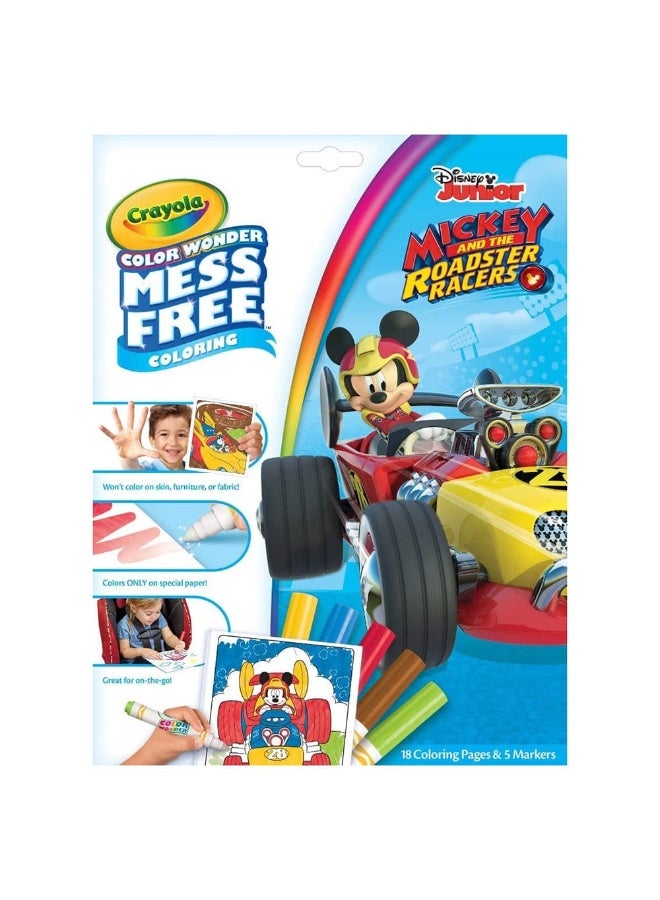 Crayola صفحات تلوين وMarkers من ديزني ميكي ماوس رودسترز كولور وندر
