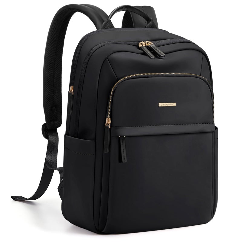 GOLF QUALITY Travel Backpack for Women Personal Carry On Bag Business Weekender Hiking Multilayer Laptop Bag16 InchBlack - Image 2