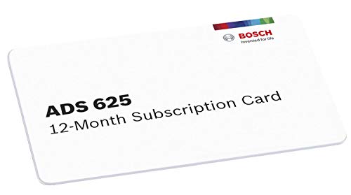 Bosch 3970SUB ADS 625 12Month Software Subscription New Coverage Updates Access Repair Source and CodeAssist and More - Image 1