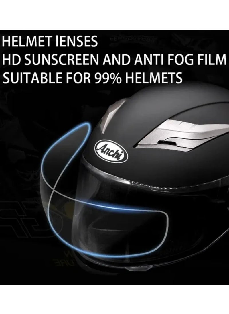 Pinlock - Helmet Anti-Fog Black UV Sun Protection - Image 1