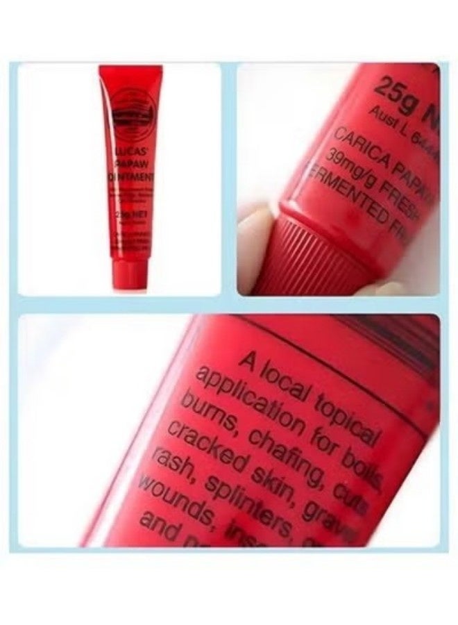 Lucas Papaw Papaw Ointment Lip Applicator 25grams, Improve Dry Skin, Prevent Dryness and Peeling, Multi-Purpose Balm For Hydrating Lip/Skin/Cuticles/Nails/Beauty Finishing - Image 4