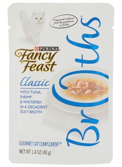 Fancy Feast Purina Fancy Feast Classic With Tuna Shrimp & Whitefish Cat Food - (32) 1.4 Oz. Pouch  - Image 1