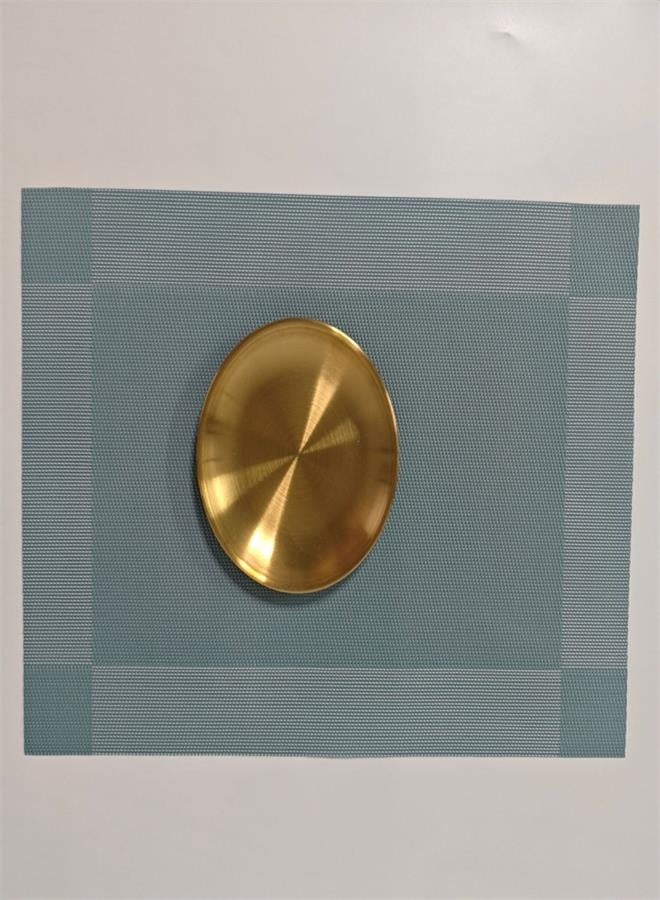 6 pieces of heat insulation mat pvc square simple tableware western restaurant tablecloth placemat - Image 2