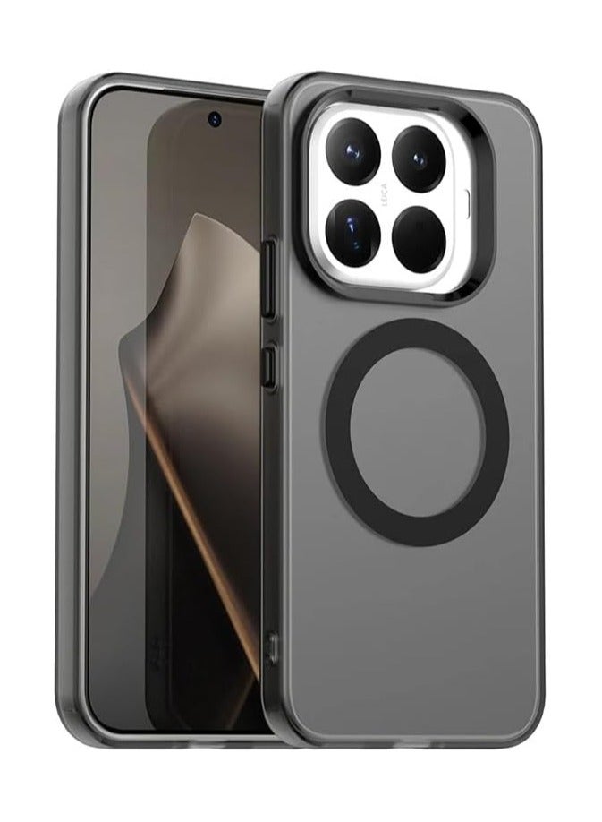 general Clear Case Compatible with Xiaomi Mi 15T Pro 5G Compatible with Mag-Safe Shockproof Protection Yellowing Resistant Magnetic Classic Hybrid Case - Image 1