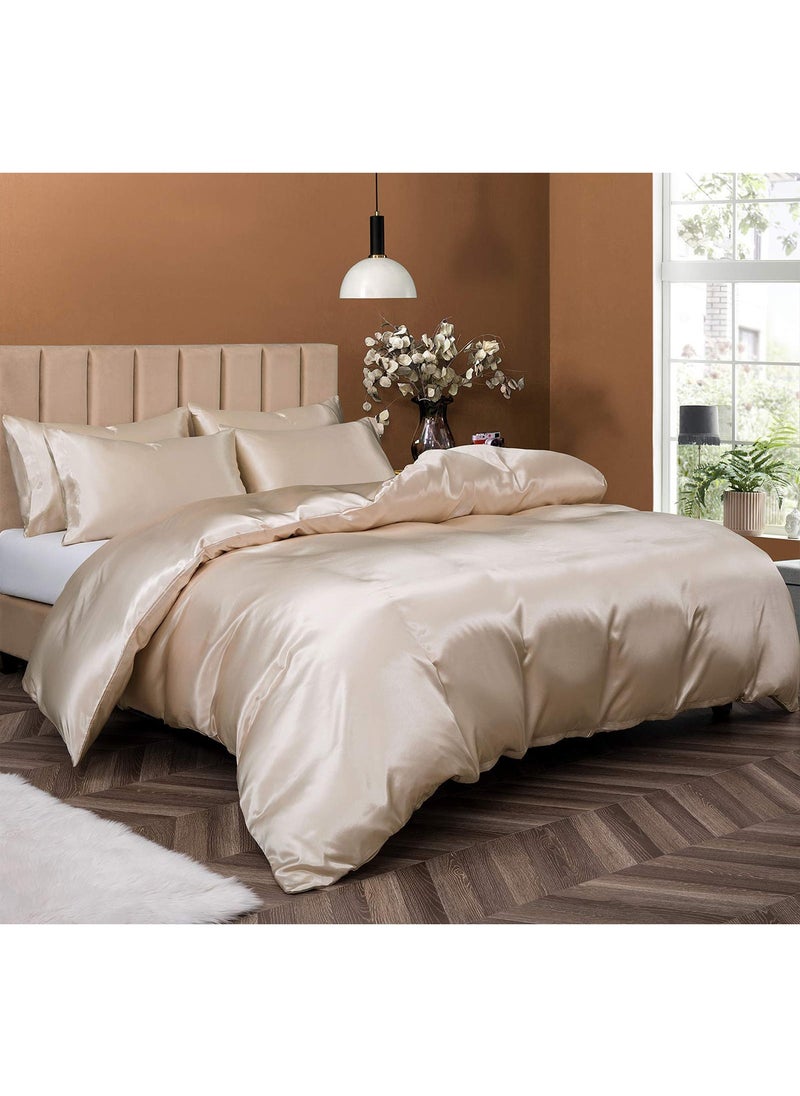 Arabest - King Size fitted sheet duvet cover pillowcase 4pcs One Set High Cotton Quality Bedding Set Duvet Covers - Image 1