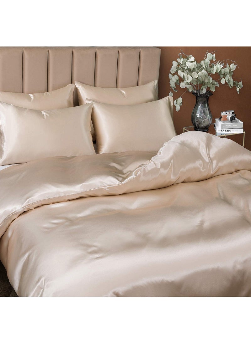Arabest - King Size fitted sheet duvet cover pillowcase 4pcs One Set High Cotton Quality Bedding Set Duvet Covers - Image 1
