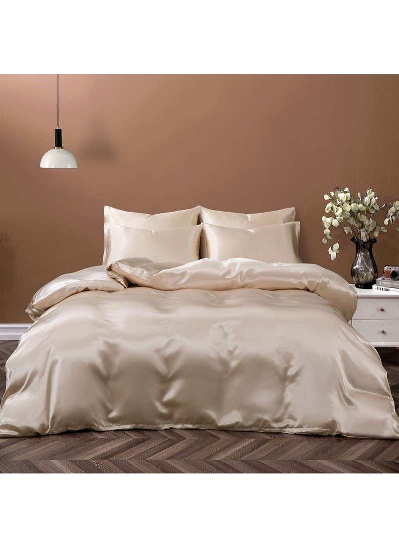 Arabest - King Size fitted sheet duvet cover pillowcase 4pcs One Set High Cotton Quality Bedding Set Duvet Covers - Image 1