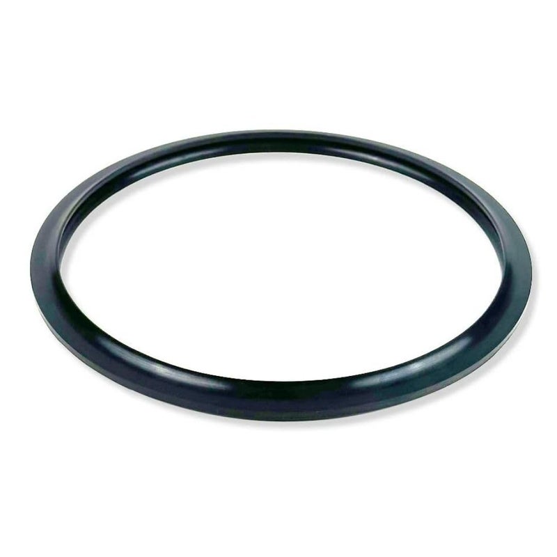 QUICK CLICK GOODS | Outer Lid Rubber Gasket compatible for 2 Litre Popular Svachh Alluminium Pressure Cooker. Outer side Dimeter is 19 cm (Pack of 1) (Black Color) - Image 2