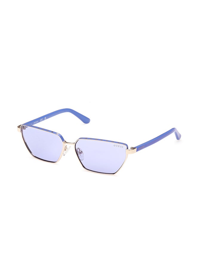 GUESS Women's UV Protection Hexagon Sunglasses - GU0010692V59 - Lens Size: 59 Mm - Image 1