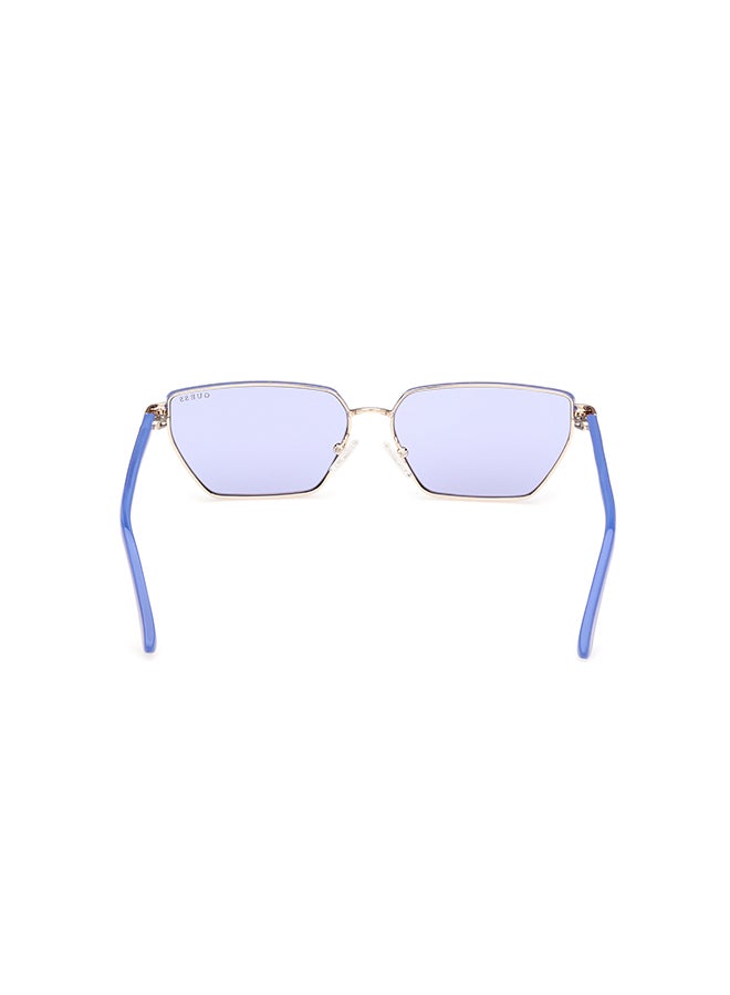 GUESS Women's UV Protection Hexagon Sunglasses - GU0010692V59 - Lens Size: 59 Mm - Image 4