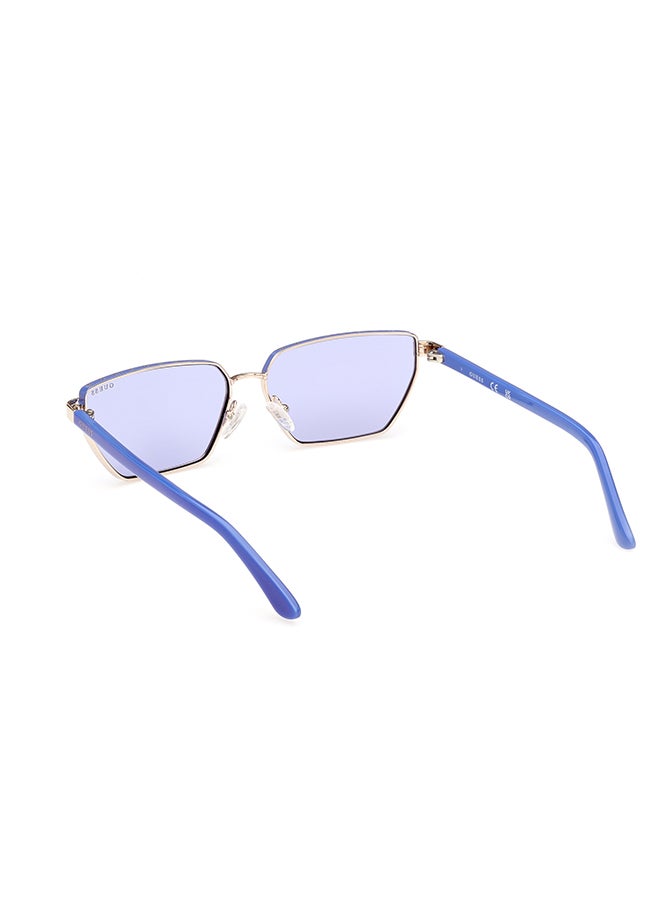 GUESS Women's UV Protection Hexagon Sunglasses - GU0010692V59 - Lens Size: 59 Mm - Image 3