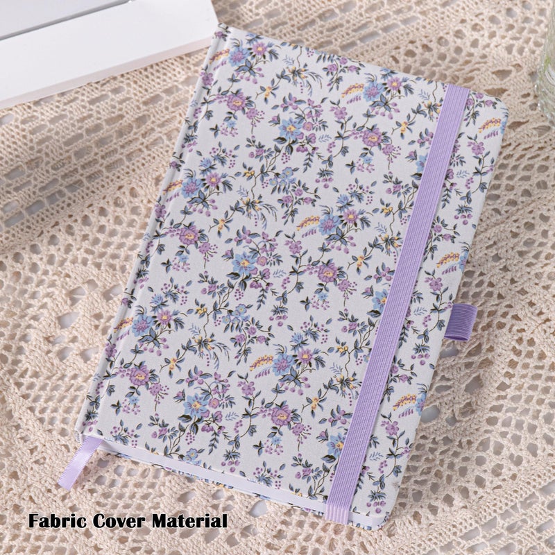 TIEFOSSI Dotted Journal Notebook for Women, A5 Dotted Grid Notebook for Writing, 190 Numbered Pages, 160 GSM Thick Paper, Travel Daily Journal, for Work Home School, Note Taking, Business, 8.4 X 5.8 In - Image 4