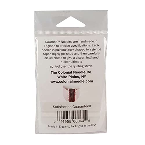 Colonial Needle Roxanne Sharps Hand Needles 50/Pkg-Size 10 - Image 2