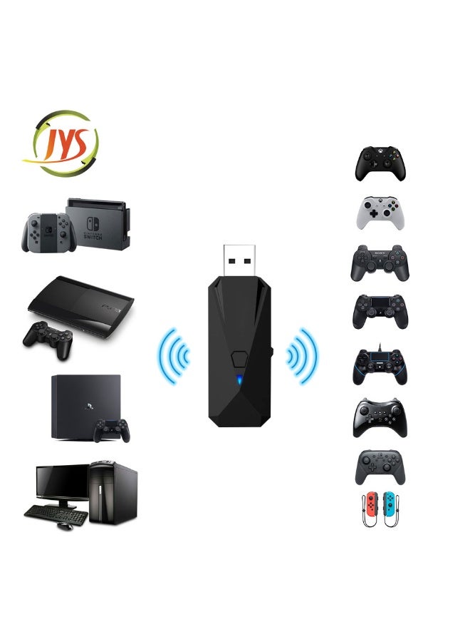 JYS New Version Adapter for PS5 Gaming Controller Adapter + Wireless Bluetooth Receiver Gamepad Converter - Image 4