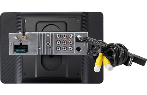 Jensen CAR813 8-inch Certified Apple CarPlay Android Auto Wired or Wireless | Single DIN & Double DIN Touchscreen Car Stereo Radio | Bluetooth | Front & Rear Camera Inputs | USB Playback & Charge - Image 4