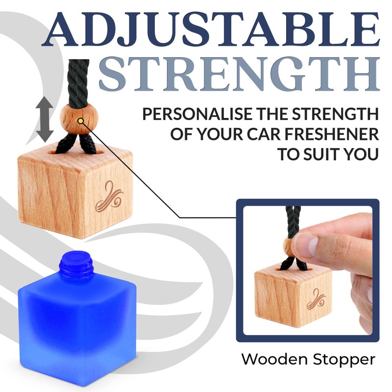 Perfa SolvÃ¨re Car Air Freshener for Men | Perfume Style Freshener with SolvÃ¨re Fragrance | Strong Freshener with Odour Eliminating Technology with Vent Clip | Car Air Freshener by Perfa - Image 4