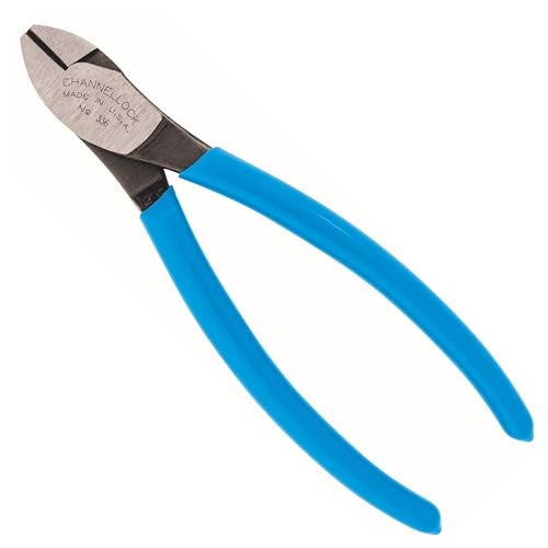 CHANNELLOCK 336 6-inch XLT Diagonal Cutting Pliers, Knife and Anvil Style Cutting Edge for Superior Cutting Edge Life, Forged High Carbon Steel, Made in the USA - Image 1