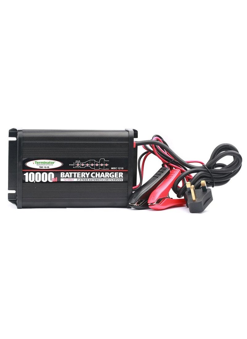 Terminator - Battery Charger 10000mA (Input 220-240V, 50/60Hz, 307W Output 12V DC) - Image 1