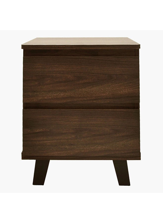 Home Box - Kulltorp Plus 2-Drawer Nightstand With Legs 40.5 x 51.4 x 40 cm - Image 1