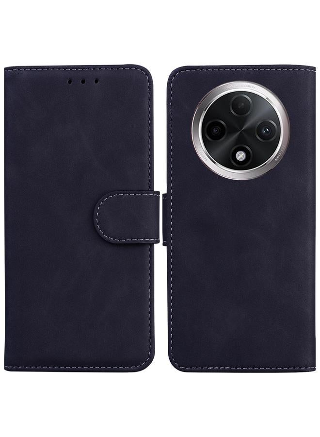 اس-توب جراب هاتف OPPO A3 Pro 5G من الجلد بلون نقي وملمس ناعم - Image 1