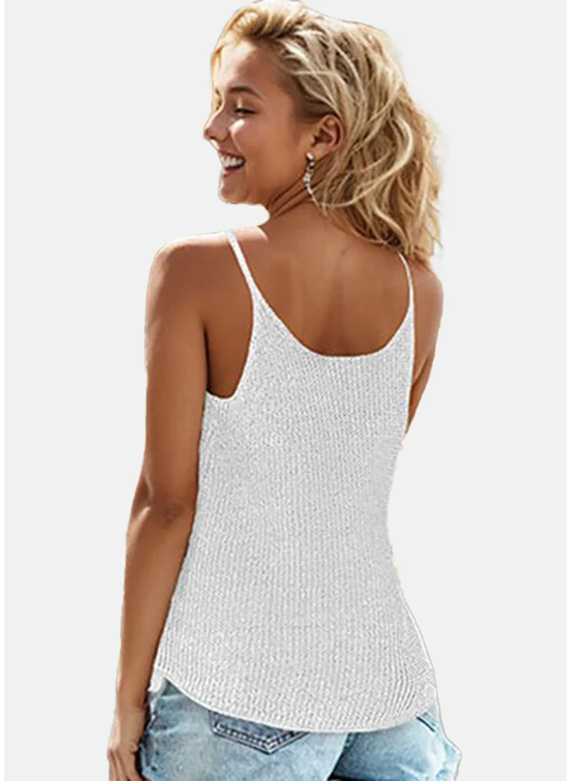 YUNIQEE Women Scoop Neck Sleeveless Tank Top