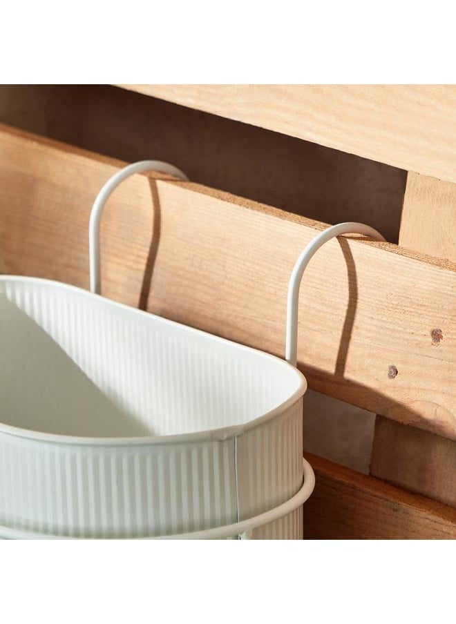 Home Box - Metal Rectangle Hanging Planter 30.5X15.5X19.5 Cm - Image 1