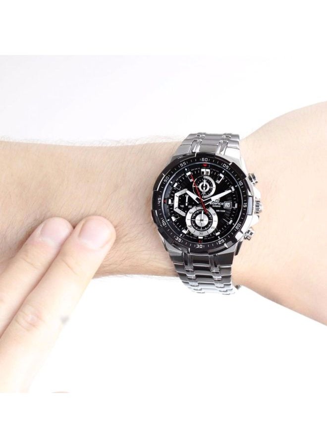 CASIO - Men's Edifice Water Resistant Chronograph Watch EFR-539D-1A - 50 mm - Silver - Image 1