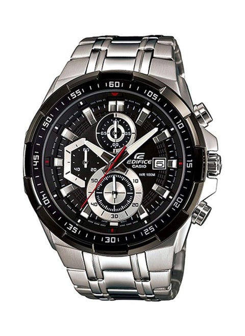 Men's Edifice Water Resistant Chronograph Watch EFR-539D-1A - 50 mm - Silver