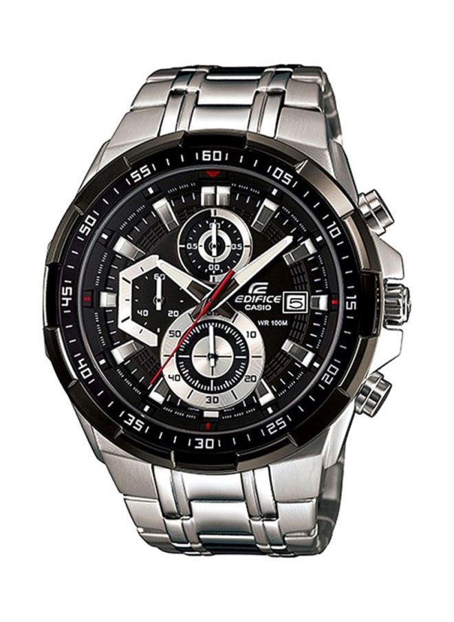 CASIO - Men's Edifice Water Resistant Chronograph Watch EFR-539D-1A - 50 mm - Silver - Image 1