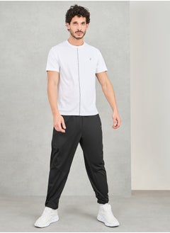 Styli Moisture Wicking Textured Half Textured Running T-shirt  - Image 2