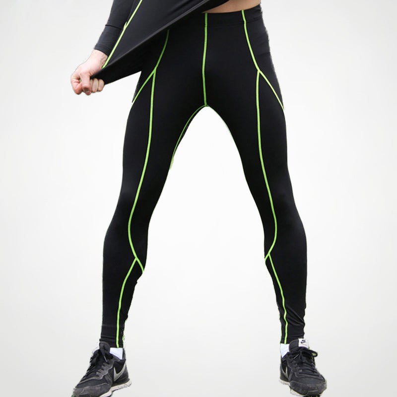Children'S Tights Men'S Sports Fitness Pants Stretch Pants Basketball Foot Training Ball Leggings Quick-Drying Breathable Summer - Image 4