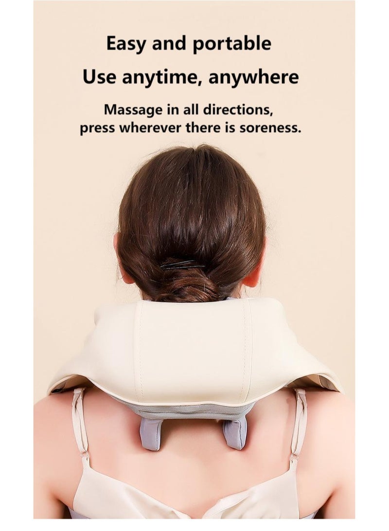 Arabest Neck Massager with Heat, Shiatsu Massager for Neck, Back, Shoulder, Foot and Leg, Deep Tissue 3D Kneading Helps to Relax Muscles at Home and Car, Comfort Gifts for Women and Men  - Image 3