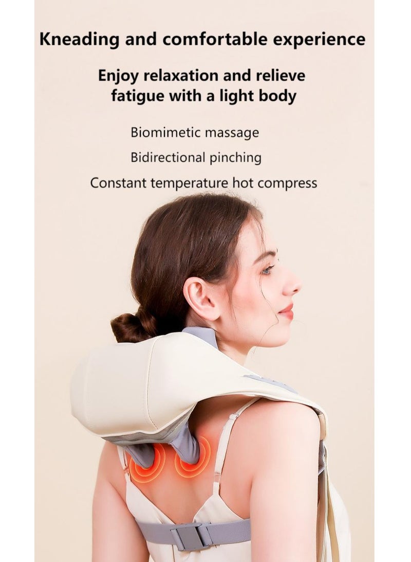 Arabest Neck Massager with Heat, Shiatsu Massager for Neck, Back, Shoulder, Foot and Leg, Deep Tissue 3D Kneading Helps to Relax Muscles at Home and Car, Comfort Gifts for Women and Men  - Image 4