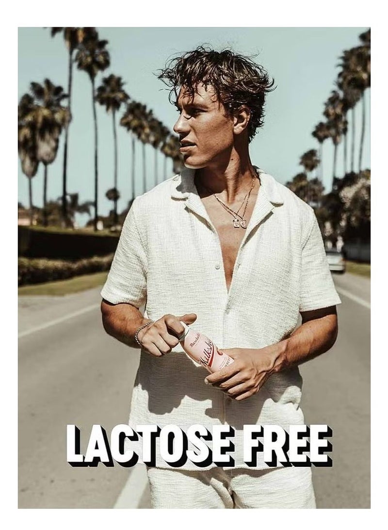 بيربيلز بروتين ميلكشيك نكهة الفراولة 330 مل – عبوة 8 - Image 2