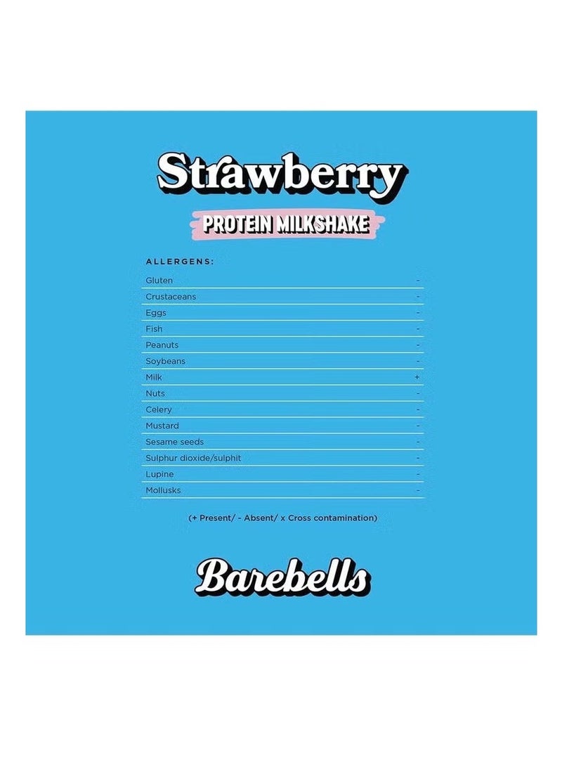 بيربيلز بروتين ميلكشيك نكهة الفراولة 330 مل – عبوة 8 - Image 3