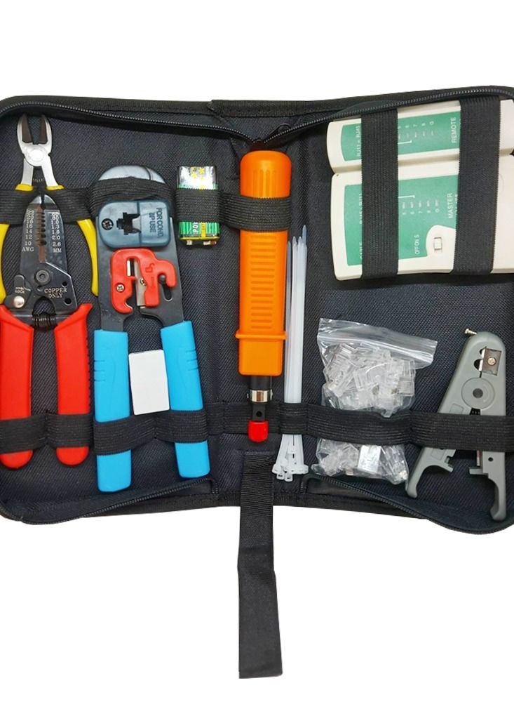 A kit consisting of 36 integrated pieces for easy connection of networks, internet cables / TBC300  - Image 3
