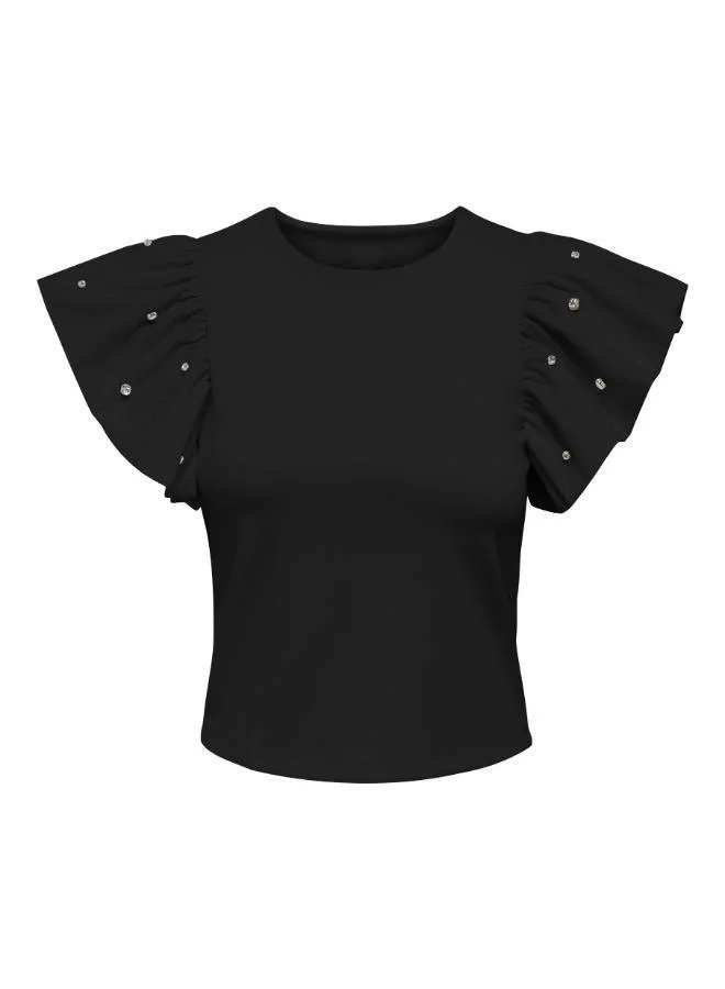 Only Onlmacy Crew Neck Top