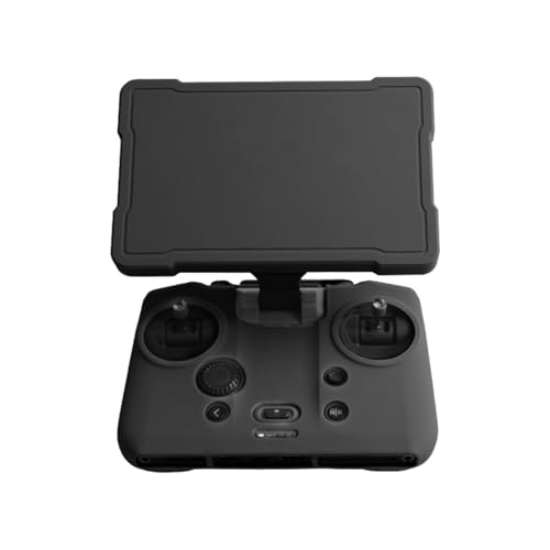Xmipbs Silicone Protective Case Compatible with DJI Mavic 4 Pro Remote Controller, Soft Anti-Slip Shockproof Cover, Full Protection RC Pro 2 Controller Cover Compatible with RC PRO2 (Black) - Image 1